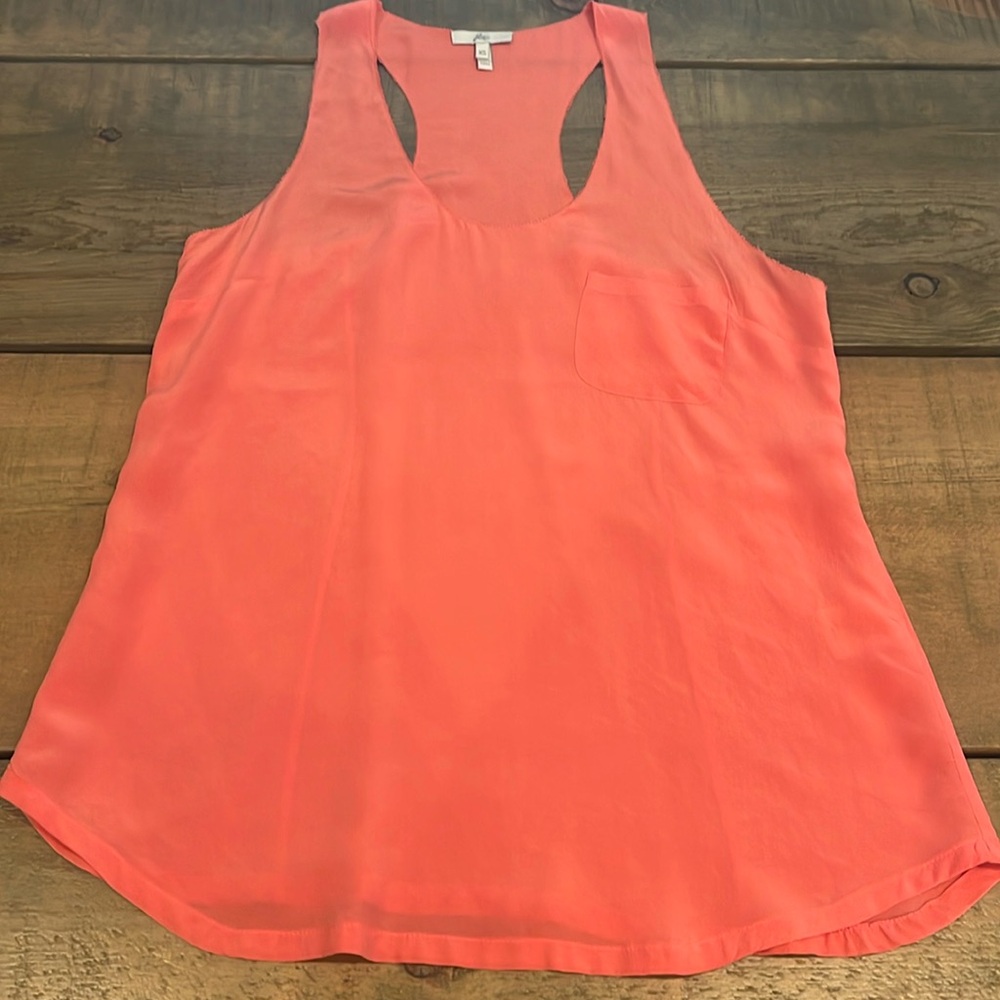 Joie Silk Racerback Tank XS